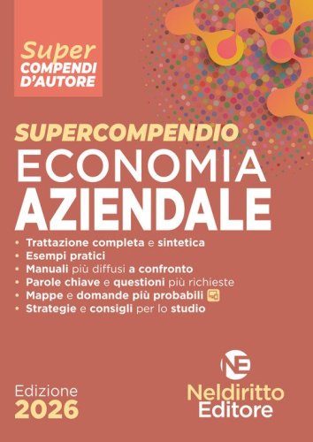 Supercompendio di economia aziendale 2026
