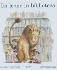 Un leone in biblioteca