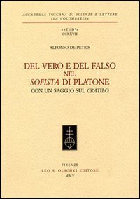 Del vero e del falso nel Sofista di Platone