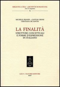 La finalit&agrave; - Strutture concettuali e forme d'espressione in italiano