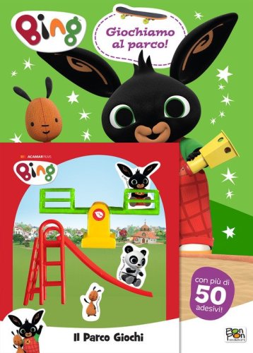 Giochiamo al parco! Bing. Con adesivi
