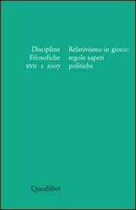 Discipline filosofiche