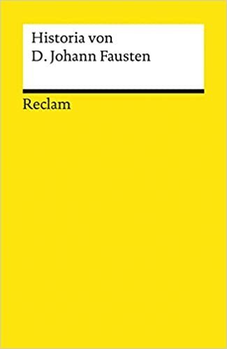 Historia Von D. Johann Fausten