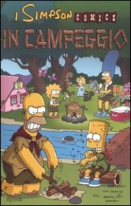 In campeggio - Simpson comics