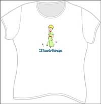 Piccolo Principe. Il Fiore (t-shirt Femminile Manica Corta,