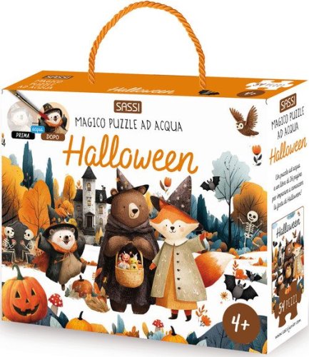 Halloween. Magico puzzle ad acqua