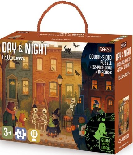 Halloween. Puzzle day & night
