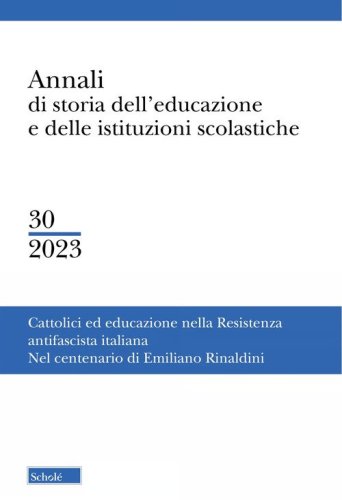 Annali di storia dell'educazione e delle istituzioni scolastiche