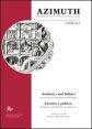 Azimuth (2013). Ediz. italiana e inglese. Vol. 2: Estetica e politica. Prospettive nel pensiero contemporaneo. - Estetica e politica. Prospettive nel pensiero contemporaneo