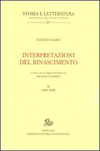 Interpretazioni del Rinascimento (1950-1990)