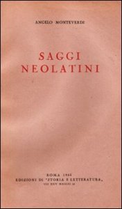 Saggi neolatini
