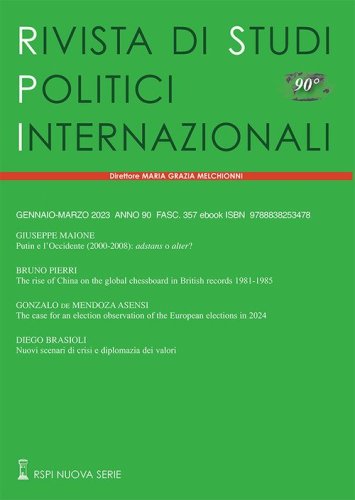 Rivista di studi politici internazionali