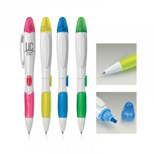 Penna Evidenziatore Verde Logo Uc