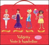 Valigetta Vesto le bamboline. Con adesivi