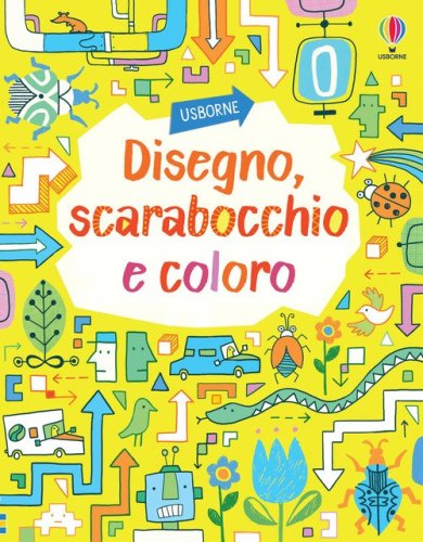 Disegno, scarabocchio e coloro. Giochi e rompicapi