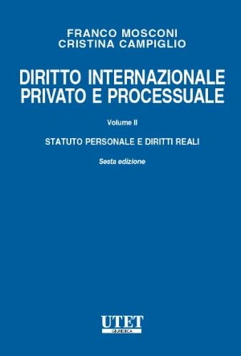 Diritto internazionale privato e processuale