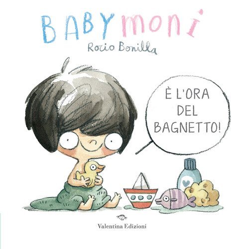 Babymoni &egrave; l'ora del bagnetto!