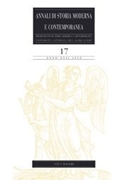 ANNALI DI STORIA MODERNA E CONTEMPORANEA - Anno XI - 2005
