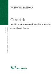 Capacità - Analisi e valutazione di un fine educativo
