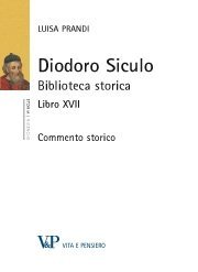 Diodoro Siculo - Biblioteca storica. Libro XVII. Commento storico