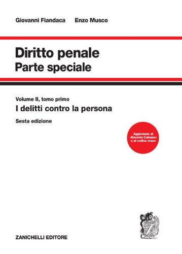 Diritto penale. Parte speciale