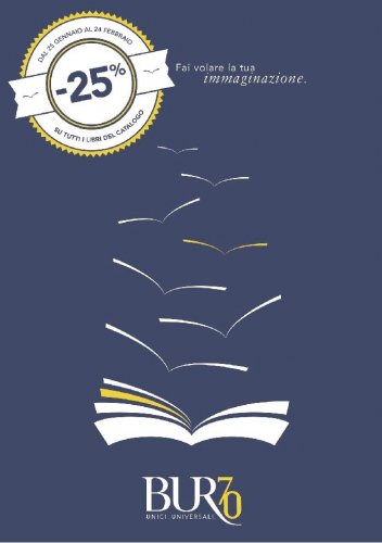 Sconto del 25% su tutto il catalogo BUR
