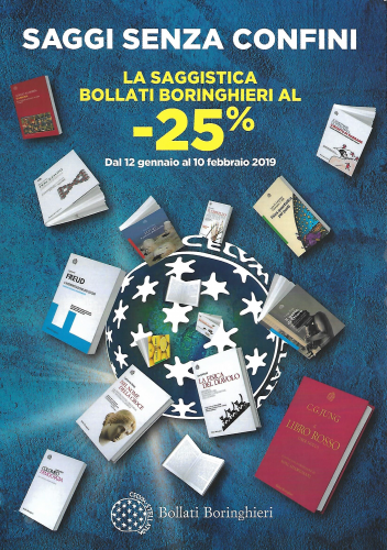 25% di sconto sulla saggistica Bollati Boringhieri